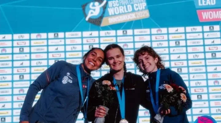 Rosalie Schaupert  bei der Siegerehrung  | © Jakob Mehltretter 